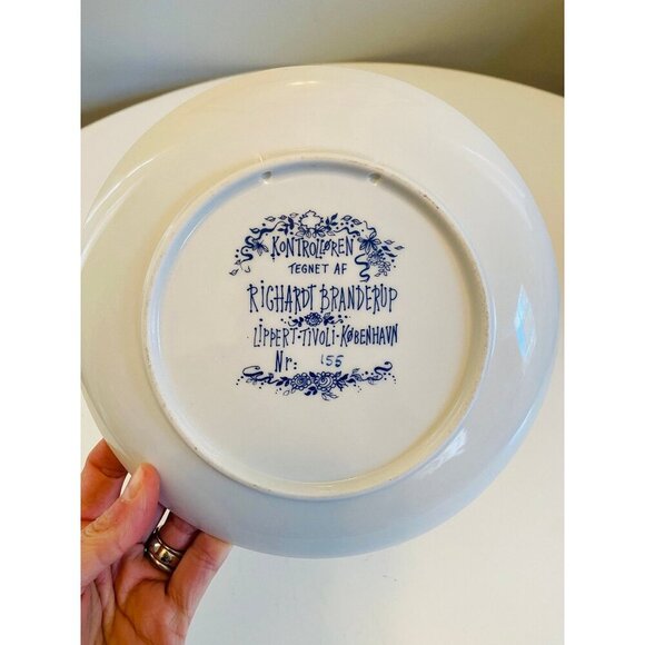 Vintage Tivoli Annual Plate with Sailor Boy, 1977 Designed by Richardt Branderup - Picture 2 of 7